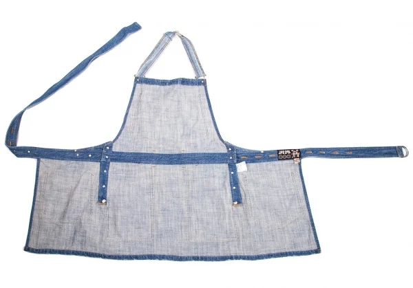 ジャンポールゴルチエJean Paul GAULTIER PARIS ウォッシュデニムエプロン インディゴ48 K-79715_016