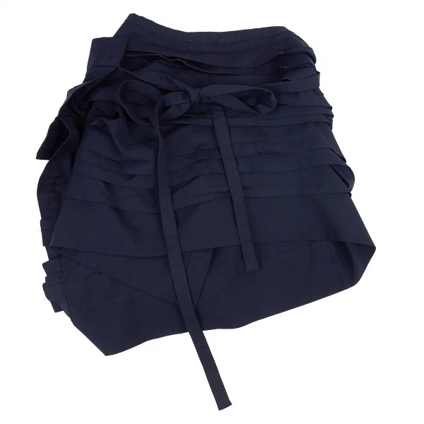 コムコム コムデギャルソンCOMME des GARCONSギャザーティアードラップ