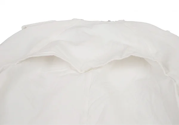 コムデギャルソンCOMME des GARCONS エステルカットオフデザインショートトレンチコート 白M位 K-79812_015