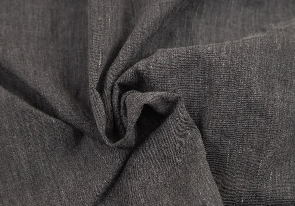 コムデギャルソンCOMME des GARCONSエステルコットン製品染めタックフリル装飾シャツ グレーM K-79844_015