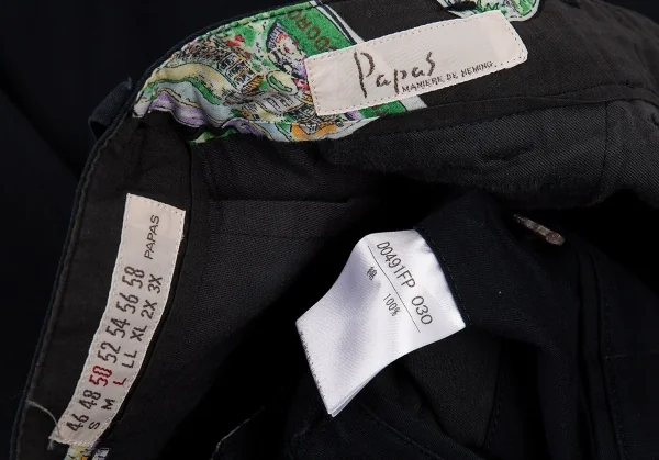 Papas Cotton Tuck Pants K-79858_013