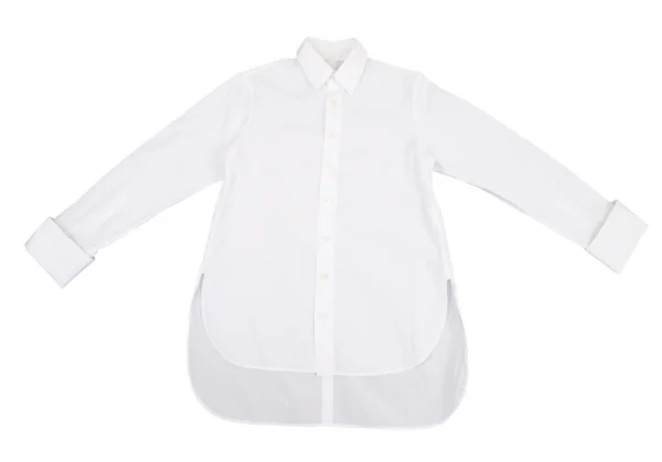 ワイズY's コットンブロードダブルカフスシャツ 白2 K-79943_002