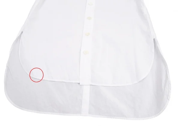 ワイズY's コットンブロードダブルカフスシャツ 白2 K-79943_009