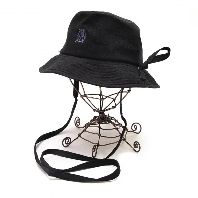 ジャンポールゴルチエJean Paul GAULTIER PARIS ロゴ刺繍サファリハット