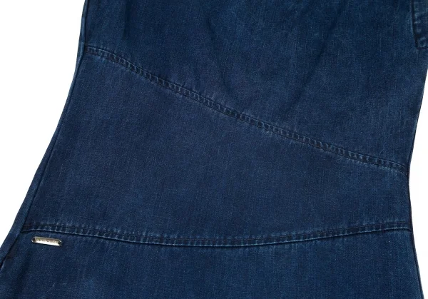 EMPORIO ARMANI Dyed Denim Printed Dress K-80024_008