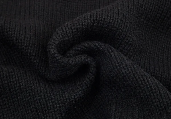 Yohji Yamamoto POUR HOMME Floral Embroidery Knit Sweater K-80032_012