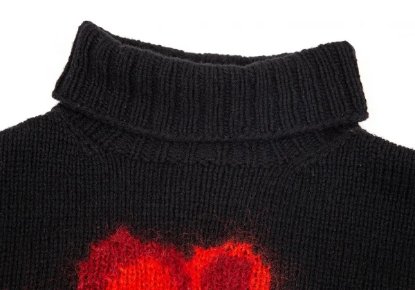 Yohji Yamamoto POUR HOMME Floral Embroidery Knit Sweater K-80032_003