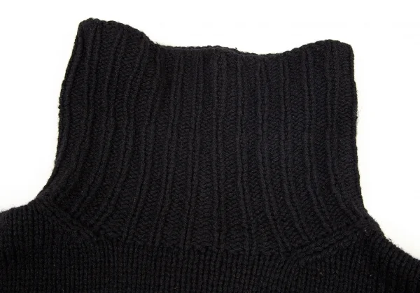 Yohji Yamamoto POUR HOMME Floral Embroidery Knit Sweater K-80032_004