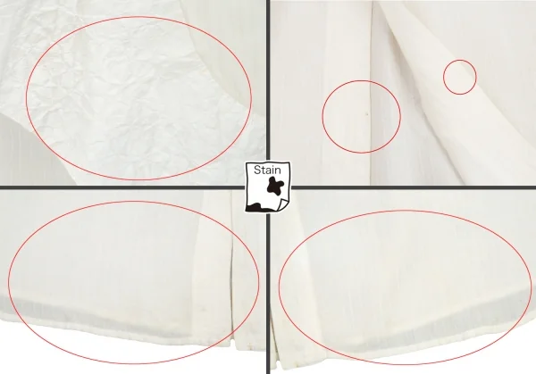 ヨウジヤマモト プールオムYohji Yamamoto POUR HOMMEレーヨン切り替えロングシャツ オフM K-80037_011