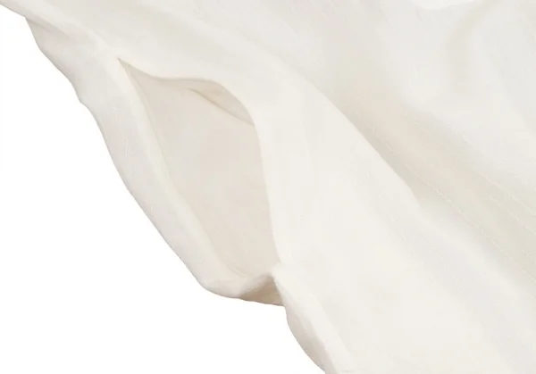 ヨウジヤマモト プールオムYohji Yamamoto POUR HOMMEレーヨン切り替えロングシャツ オフM K-80037_012