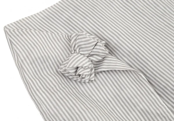 EMPORIO ARMANI Striped Cotton Skirt K-80048_004