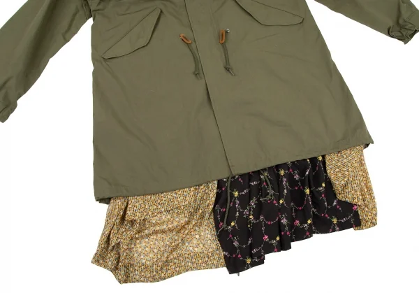 ジュンヤワタナベ コムデギャルソンJUNYA WATANABE COMME des GARCONS ドッキングリバーシブルモッズコート カーキ他S K-80064_007