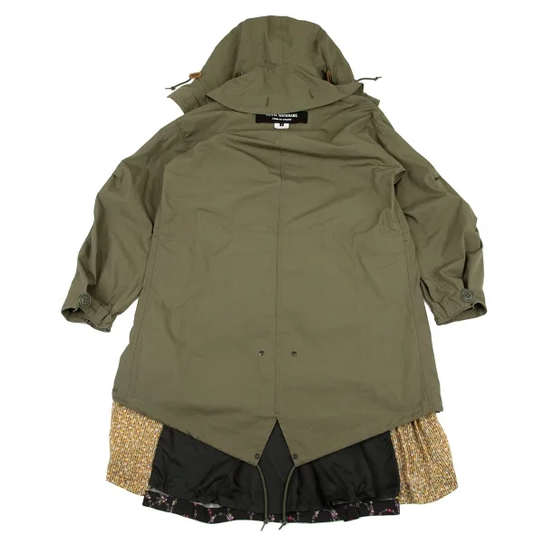 ジュンヤワタナベ コムデギャルソンJUNYA WATANABE COMME des GARCONS ドッキングリバーシブルモッズコート カーキ他S K-80064_014