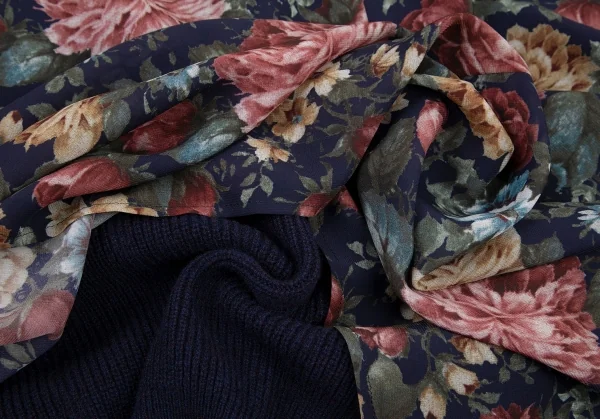 JUNYA WATANABE COMME des GARCONS Layered Knit Dress K-80065_014