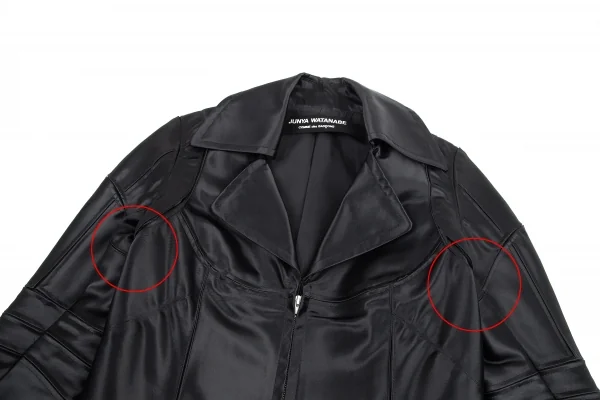 ジュンヤワタナベ コムデギャルソンJUNYA WATANABE COMME des GARCONS ナイロンプリーツジップショートジャケット 黒M位 K-80072_003