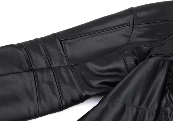 ジュンヤワタナベ コムデギャルソンJUNYA WATANABE COMME des GARCONS ナイロンプリーツジップショートジャケット 黒M位 K-80072_009