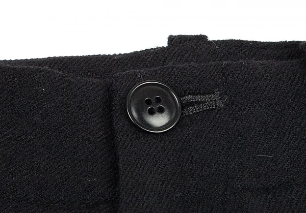 Y's Wool Switched Design Pants K-80118_003