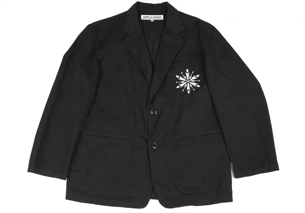コムデギャルソンCOMME des GARCONSアナと雪の女王プリントテーラード