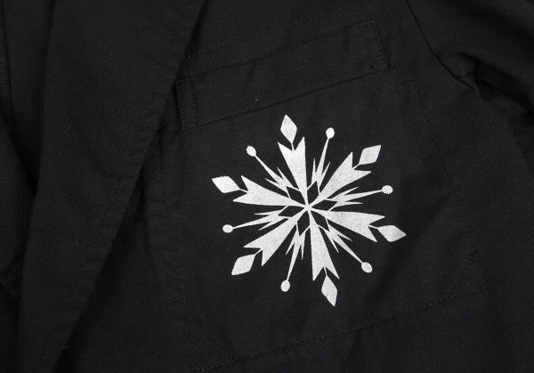 コムデギャルソンCOMME des GARCONSアナと雪の女王プリントテーラード