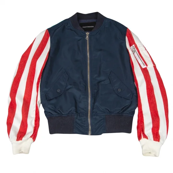 PHENOMENON Switched MA-1 Flight Blouson Navy 38M K-80169_001