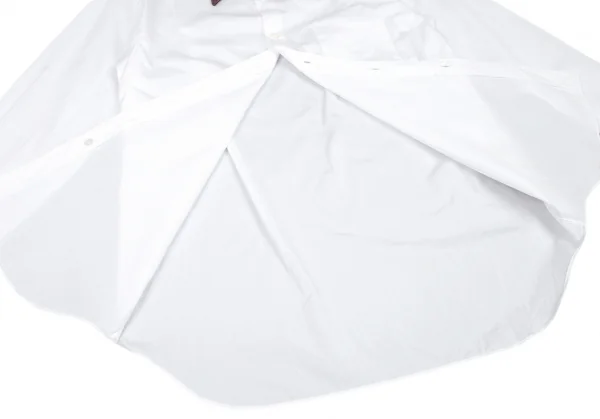 コムデギャルソン オムプリュスCOMME des GARCONS HOMME PLUS チェック逆クレリックシャツ 白赤S K-80190_009