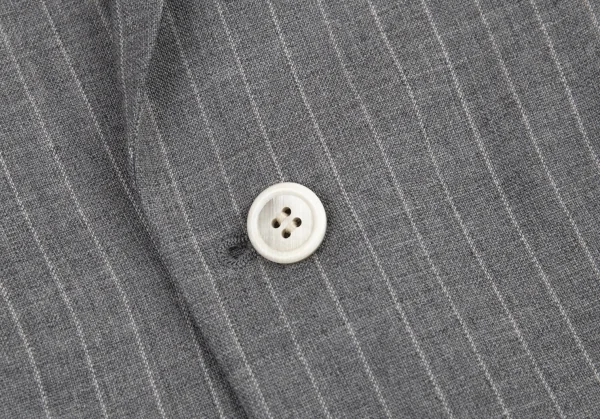 コムデギャルソン オムプリュスCOMME des GARCONS HOMME PLUS ボーダーメッシュレイヤードストライプジャケット グレーS K-80191_005