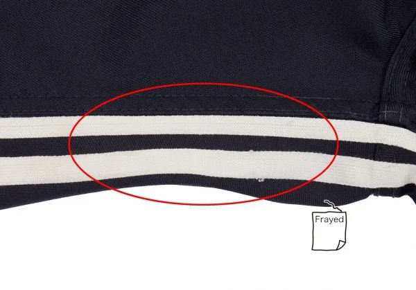 ジュンヤワタナベ マン コムデギャルソン×リーバイス JUNYA WATANABE MAN COMME des GARCONS×Levi's ウールエステルラインテープパンツ 紺SS K-80198_012