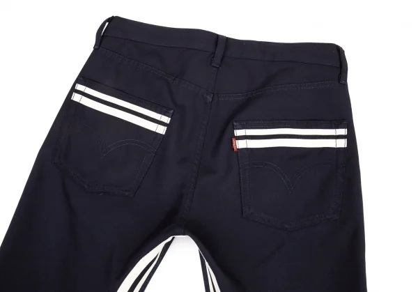 ジュンヤワタナベ マン コムデギャルソン×リーバイス JUNYA WATANABE MAN COMME des GARCONS×Levi's ウールエステルラインテープパンツ 紺SS K-80198_002