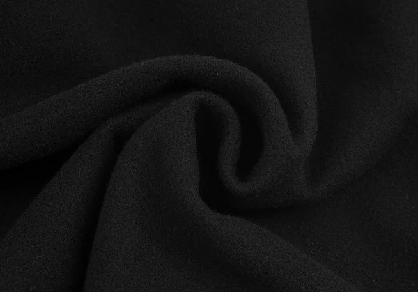 ワイズY's メルトンウールショール 黒3 K-80369_011