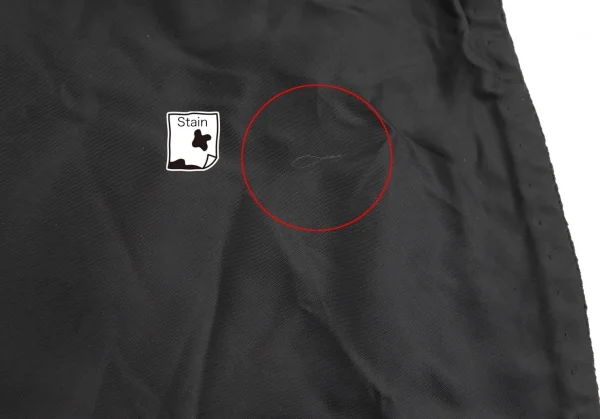 ワイズY's メルトンウールショール 黒3 K-80369_009