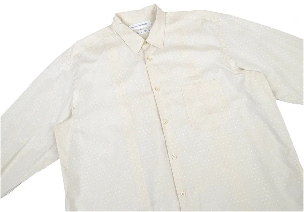 COMME des GARCONS SHIRT Cotton Dobby Long Shirt K-80381_002