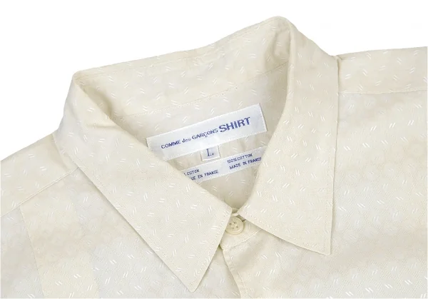 COMME des GARCONS SHIRT Cotton Dobby Long Shirt K-80381_003