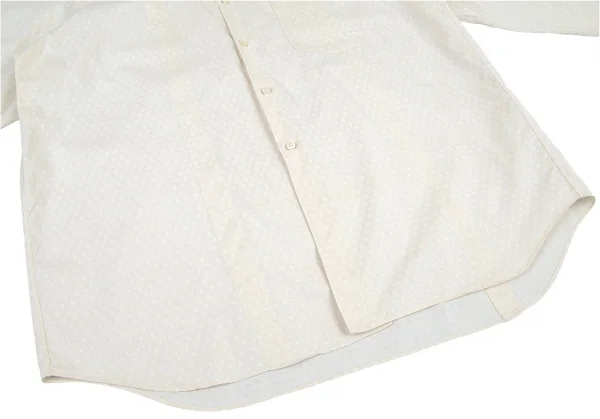 COMME des GARCONS SHIRT Cotton Dobby Long Shirt K-80381_008