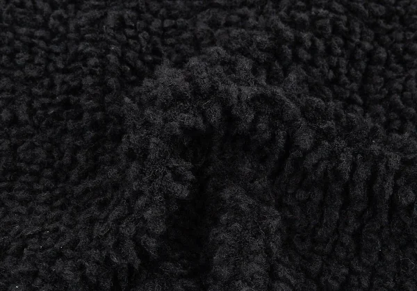 ヨウジヤマモト プールオムYohji Yamamoto POUR HOMMEパイルロングニットセーター 黒M K-80426_011