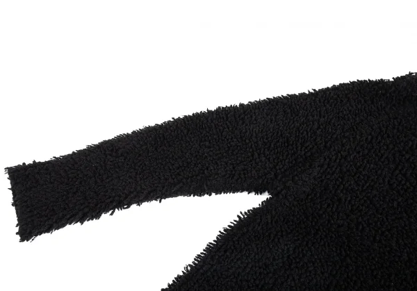 ヨウジヤマモト プールオムYohji Yamamoto POUR HOMMEパイルロングニットセーター 黒M K-80426_004