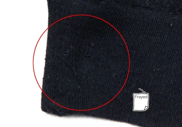 ワイズY's コットンアンゴラ折り返しキャミニット 黒2 K-80464_010