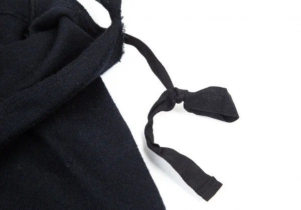 ワイズY's コットンアンゴラ折り返しキャミニット 黒2 K-80464_005