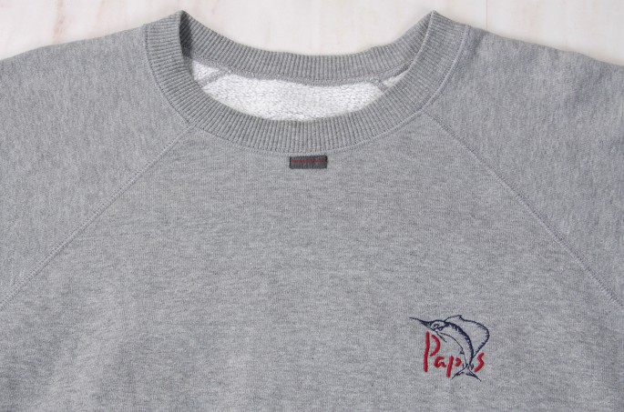 パパスPapas トレーナー グレーM | DCブランド古着通販プレイフル