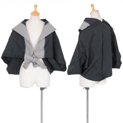 132 5. イッセイミヤケ 132 5. ISSEY MIYAKE 染めプリントボレロジャケット