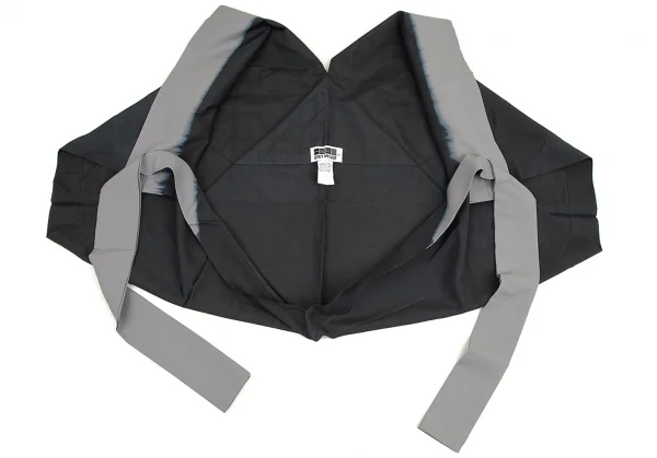 132 5. イッセイミヤケ 132 5. ISSEY MIYAKE 染めプリントボレロジャケット チャコール3 K-80492_009