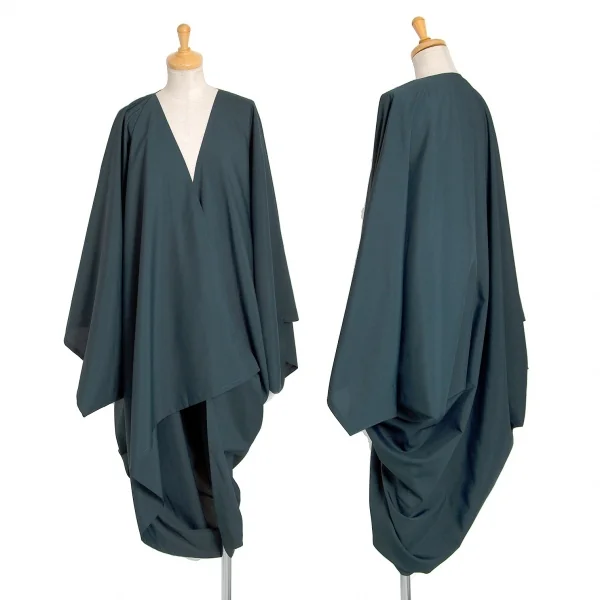 132 5. イッセイミヤケ 132 5. ISSEY MIYAKE 着物スリーブガウンコート モスグリーン3 K-80494_001