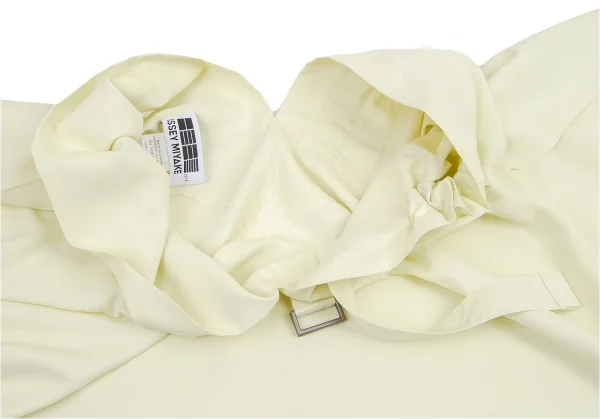 132 5. イッセイミヤケ 132 5. ISSEY MIYAKE ベルテッドサルエルワイドパンツ アイボリー3 K-80496_006