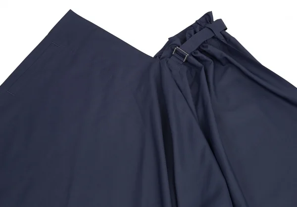 132 5. イッセイミヤケ 132 5. ISSEY MIYAKE ベルテッドサルエルワイドパンツ 紺3 K-80499_003
