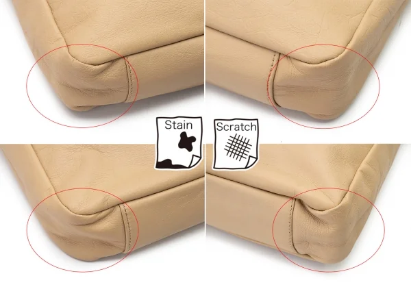 マーガレットハウエル アイデア MARGARET HOWELL idea レザーショルダーバッグ モカベージュ K-80687_007