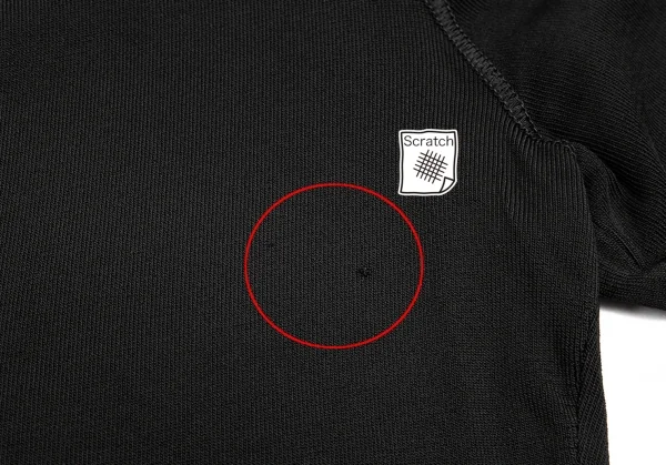 グッチGUCCI Vネックレーヨンストレッチカットソー 黒S K-80715_004