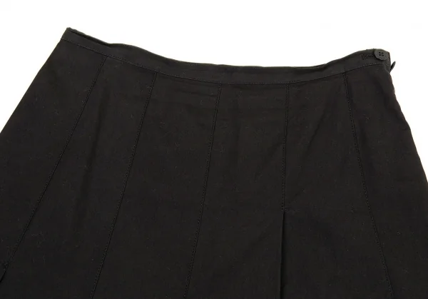 レキップヨシエイナバL'EQUIPE YOSHIE INABA コットンプリーツスカート 黒M位 K-80911_003