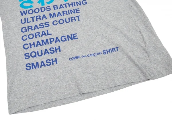 コムデギャルソン シャツCOMME des GARCONS SHIRT さわやかプリントT