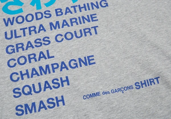 コムデギャルソン シャツCOMME des GARCONS SHIRT さわやかプリントT