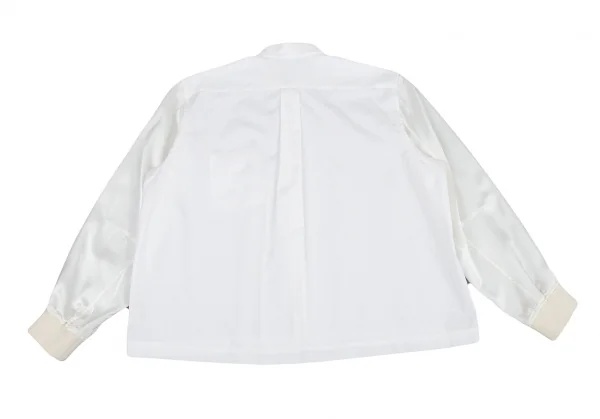 コムデギャルソン シャツCOMME des GARCONS SHIRT ブルゾン袖切替デザインシャツ 白L K-80942_011