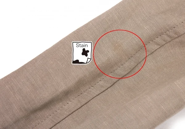 ワイズY's テンセルリネンテーラードジャケット モカ1 K-81012_015